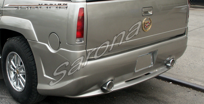 Custom Cadillac Escalade Rear Bumper  SUV/SAV/Crossover (1999 - 2001) - $465.00 (Part #CD-005-RB)